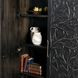Albero Black 2 Door Tall Accent Cabinet