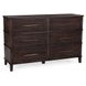 Westlake Kona Brown 6 Drawer Dresser