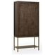 Freemont Kona Brown 2 Glass Door Display Cabinet
