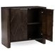 Ledro Dark Brown 2 Door Accent Cabinet