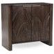 Ledro Dark Brown 2 Door Accent Cabinet