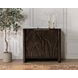 Ledro Dark Brown 2 Door Accent Cabinet