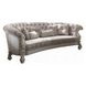 Versailles Ivory 109" Sofa with Nailhead Trim
