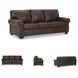 Colleton Dark Brown Sofa