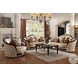 Ernestine Tan and Black Sofa