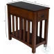 Cherry Larina Chairside Table