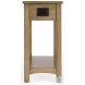 Larina Cherry 1 Drawer End Table