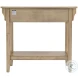 Larina Antique Beige 2 Drawer Console Table