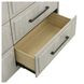 Modern Play Natural White 6 Drawer Dresser with Mirror