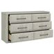 Modern Play Natural White 6 Drawer Dresser