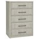 Modern Play Natural White 5 Drawer Chest