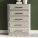 Modern Play Natural White 5 Drawer Chest