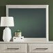 Modern Play Natural White Rectangular Mirror