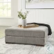 Bayless Smoke Accent Ottoman