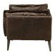 Porchester Distress Chocolate Leather Living Room Set