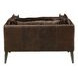 Porchester Distress Chocolate Leather Living Room Set