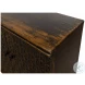 Scrubboard Ebony Black Front Sideboard