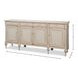 Lilac White 4 Door Sideboard