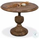 Renaissance Brown 40" Pedestal Dining Table