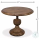 Renaissance Brown 40" Pedestal Dining Table