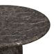 Cynthia Dark Emperador Outdoor Round Coffee Table