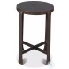 Forged Slats Moleskin Gray Side Table
