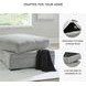 Casselbury Cement Ottoman With Storage