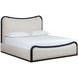 Junia Hailey Moon King Upholstered Platform Bed