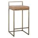 Belfort Sedona Brown Leather Upholstered Counter Height Stool