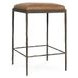 Bose Sedona Brown Leather Upholstered Counter Height Stool