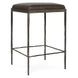 Bose Cocoa Brown Leather Upholstered Counter Height Stool