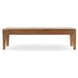 Arno Amber Brown 64" Dining Bench