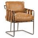 Strapling Sedona Brown Leather Upholstered Dining Chair