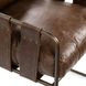 Strapling Cocoa Brown Leather Upholstered Dining Chair