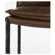 Mayer Truffle Brown Leather Upholstered Bar Stool