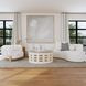 Octavia Ivory 2 Piece Modular Sectional with Pillows