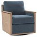 Norman Blue Upholstered Accent Chair