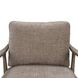 Lennon Grayish Brown Upholstered Accent Chair