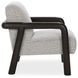 Reyna Black and White Upholstered Accent Chair