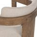 Labelle Tan Oak Upholstered Dining Chair