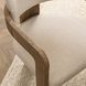 Labelle Tan Oak Upholstered Dining Chair