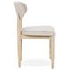 Tiber Cream Washed Upholstered Dining Chair Set of 2