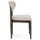 Tiber Toasted Brown Upholstered Dining Chair Set of 2
