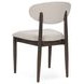 Tiber Toasted Brown Upholstered Dining Chair Set of 2