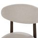 Tiber Toasted Brown Upholstered Dining Chair Set of 2