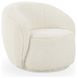 Adley Vanilla Upholstered Accent Chair