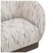 Rinner Cocoa Cream Upholstered Accent Chair