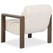 Dahlia Ivory Fleece Upholstered Accent Chair