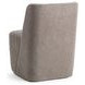 Senna Smoke Taupe Upholstered Dining Chair with Casters
