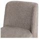 Senna Smoke Taupe Upholstered Dining Chair with Casters